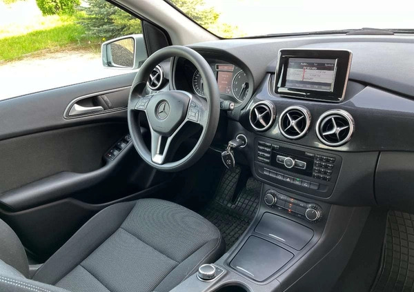 Mercedes-Benz Klasa B cena 57200 przebieg: 48000, rok produkcji 2012 z Tłuszcz małe 254